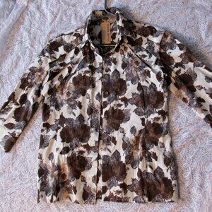 Antonio Marras Women Blouse Size IT 44( M), Cotton Blend, made in Italy,Floral